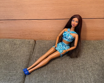 バービー 人形 Barbie Kitty Fun Doll 2000 Mattel 28866 Brunette Barbie Only