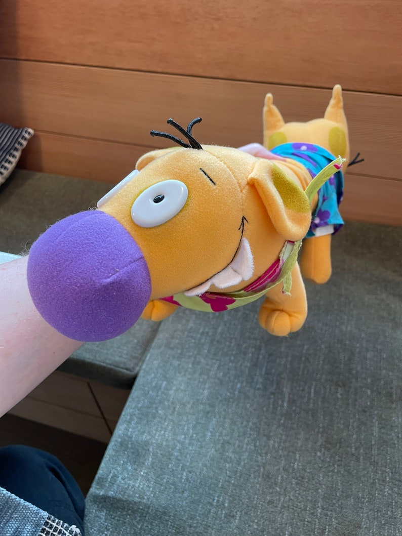 1999 Yappity Yap Talking Nickelodeon Catdog Toy Mattel Good Etsy