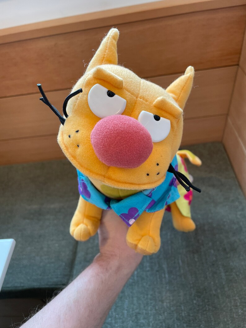 1999 Yappity Yap Talking Nickelodeon Catdog Toy Mattel Good Etsy