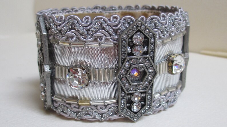 vintage silver lame vintage silver lame