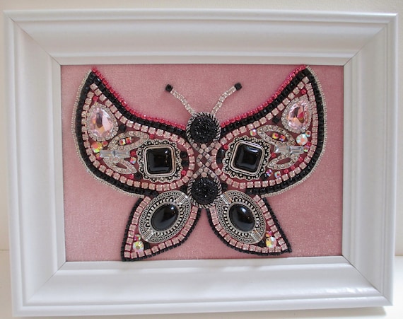 Framed jewelry best sale art