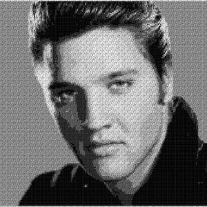 Elvis Blanket C2C/Graphghan Crochet Pattern/Chart/Graph PLUS  FREE Written Patterns