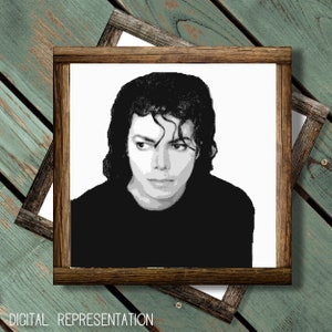 Michael Jackson Tribute  Blanket Throw -  Graphghan Crochet PATTERN/Chart/Graph PLUS  FREE Written Patterns