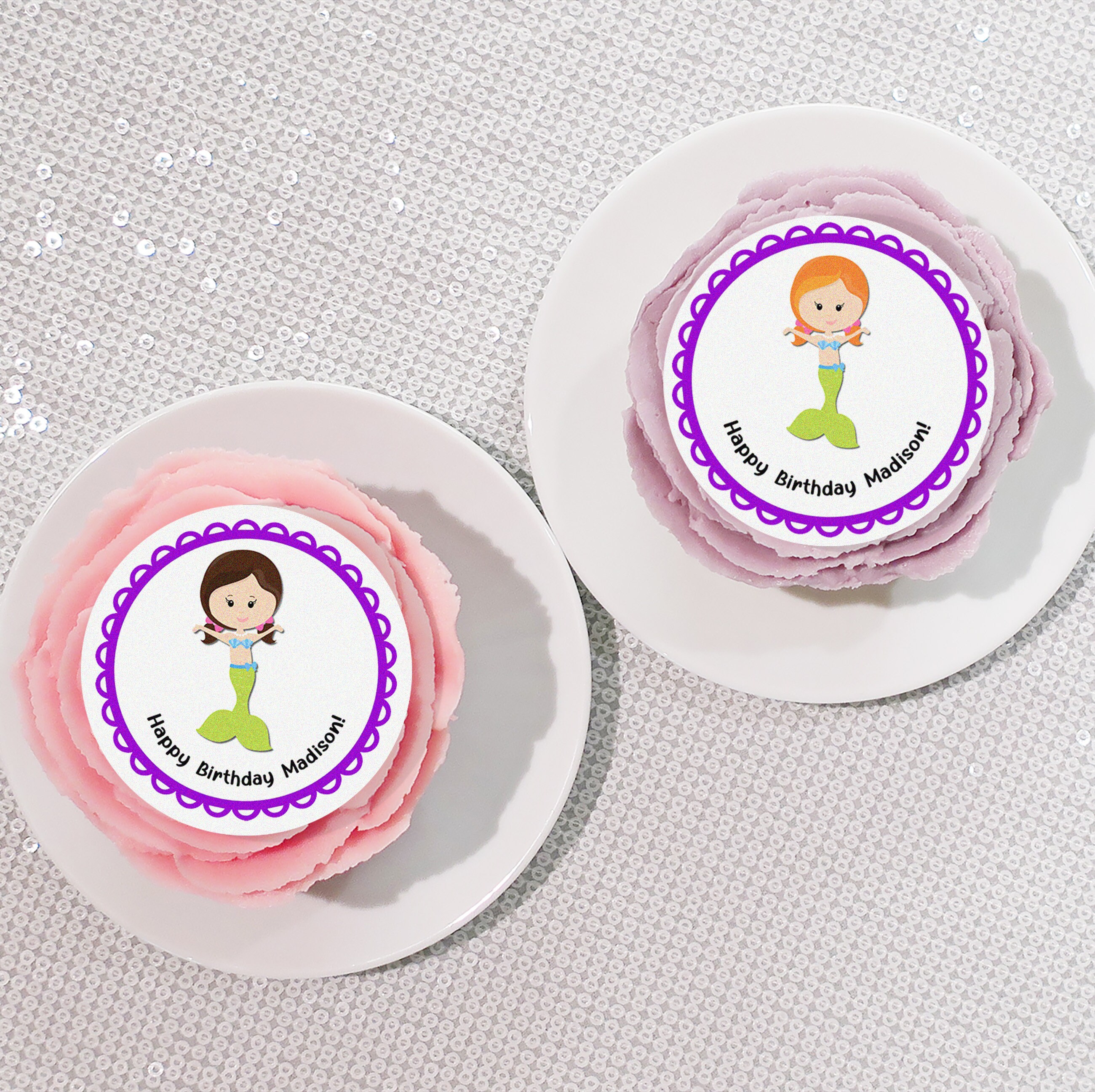 Edible Cupcake Toppers Father's Day Cake Toppers 4 designs and 3