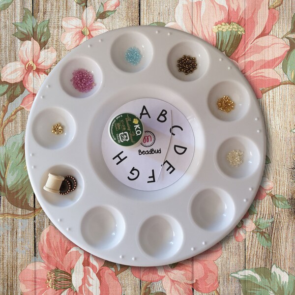 BeadBud | Bead Tidy | Bead Tray Organiser  Perfect for Peyote Work