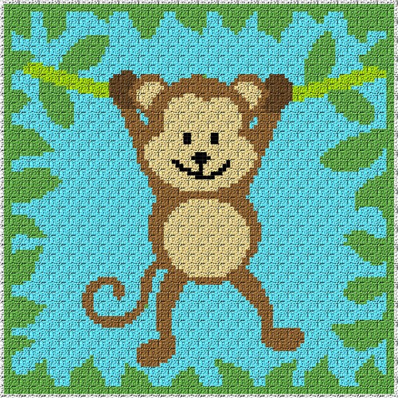 Football Rêves Couverture//Afghan-C2C graphghan CROCHET PATTERN