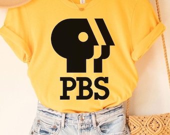 Protect PBS Logo T-shirt, Retro Public Broadcasting Service Shirt, 70s Nostalgia Sweatshirt, Classic TV Fans Gift, Political Protest Tee