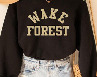Wake Forest sweatshirt, Wake Forest, Wake Forest University Shirt, Wake Forest tShirt, Wake Forest Gift, Wake Forest Bachelorette