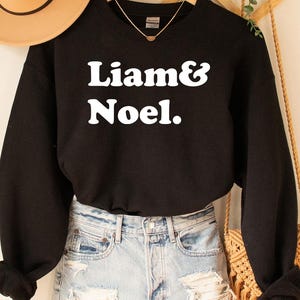Oasis LIAM & NOEL Tshirt, Oasis shirt, Oasis fans, Oasis music, Oasis band names, Oasis, Oasis merch,Rock Shirt