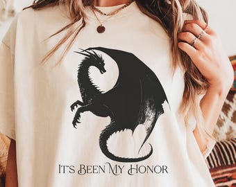 Het is mijn eer troostkleuren t-shirt, Onyx Storm-shirt, Fourth Wing Quote T-shirt, Liam Mairi Gift, Fantasy fanshirt, Iron Flame, Bookish