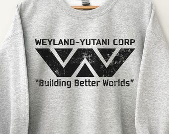 Weyland Yutani sweatshirt, gift for fans of Alien movie Weyland-Yutani Corp t-shirt