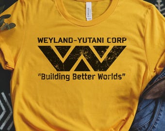 Weyland Yutani shirt, gift for fans of Alien movie Weyland-Yutani Corp t-shirt