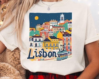 Lisbon comfort colors tshirt, Lisboa shirt, Lisbon family trip, Lisbon vacation, Lisbon Shirt, Portugal Shirt, Lisbon tshirt, Portugal