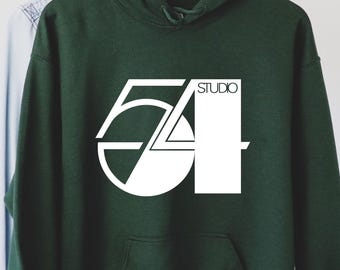 54 studio Hoodie, Studio 54 Broadway NYC Theatre Nightclub, 54 studio new york, 54 studio gift, new york retro music shirt