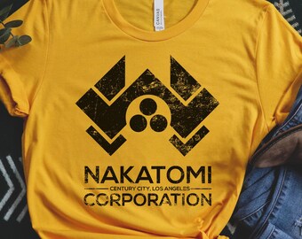 Nakatomi Corporation T-Shirt Nakatomi Corporation T-Shirt, Geschenk für Fans dieses Fiction-Firmen-T-Shirts