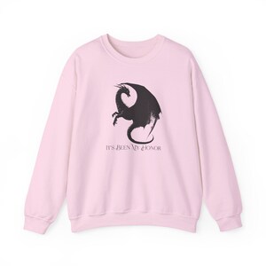 It's been my honour sweatshirt, Onyx Storm Shirt, Fourth Wing Quote Tee, Liam Mairi Gift, Fantasy Fan Shirt, Iron Flame, Bookish image 7