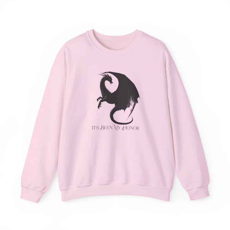It's been my honour sweatshirt, Onyx Storm Shirt, Fourth Wing Quote Tee, Liam Mairi Gift, Fantasy Fan Shirt, Iron Flame, Bookish image 7