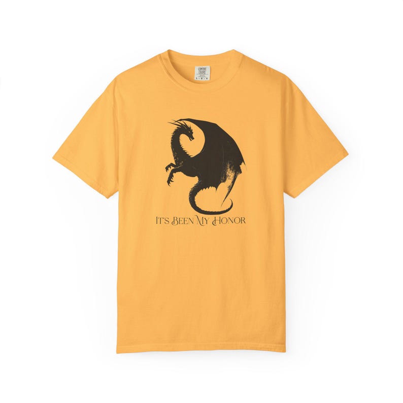 Es war meine Ehre Komfort Farben Tshirt, Onyx Sturm Shirt, Vierter Flügel Zitat T-Shirt, Liam Mairi Geschenk, Fantasy Fan Shirt, Eisen Flamme, Bücherwurm Bild 2