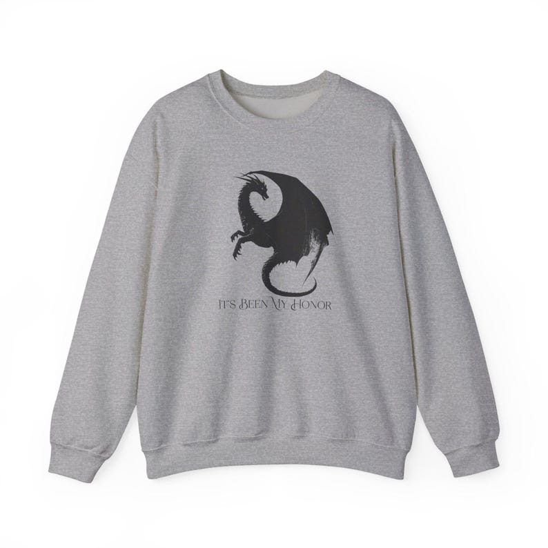 It's been my honour sweatshirt, Onyx Storm Shirt, Fourth Wing Quote Tee, Liam Mairi Gift, Fantasy Fan Shirt, Iron Flame, Bookish image 4