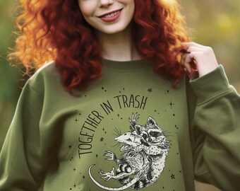 Sweater, wasbeer en buidelrat, Together In Trash, een liefdesverhaal