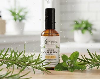 Rosemary Mint Hair Growth Serum: Botanical Formula (50ml)
