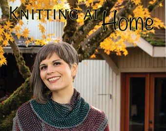 Knitting at Home by Theressa Silver