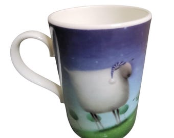 Portmeirion Bone China Mug Cup Rob Scotton Counting Sheep