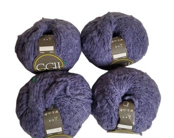 4 GGH Relax Yarn #30 Periwinkle Alpaca/Wool Blend - 50g Balls