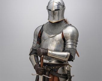 Medieval Barbuta Helmet – Full Body Armor, LARP Cosplay