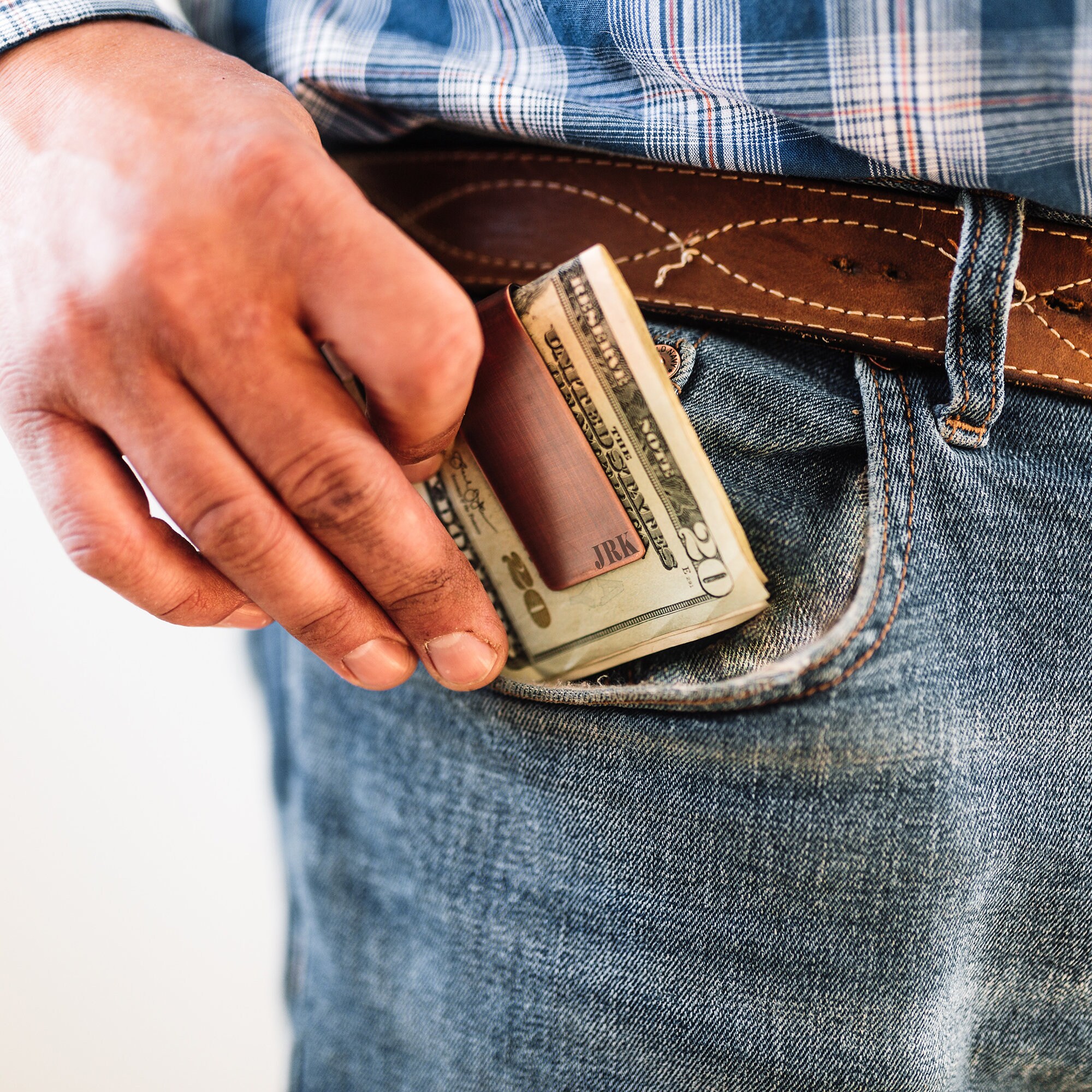 Custom Money Clip for Men, Personalized Mens Gift, 7-year Anniversary ...