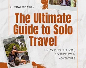 Solo Travel Guide | Digital PDF With Budget Tips And Practical Checklists