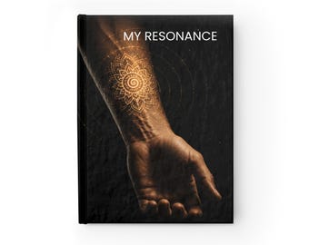 My Resonance Journal | Arm Mandala Cover, Spiritual Notebook