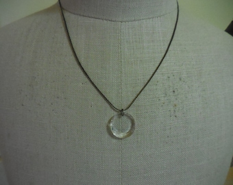 Sterling Silver Womens 1mm Box Chain Olympia Soccer Ball Pendant Necklace