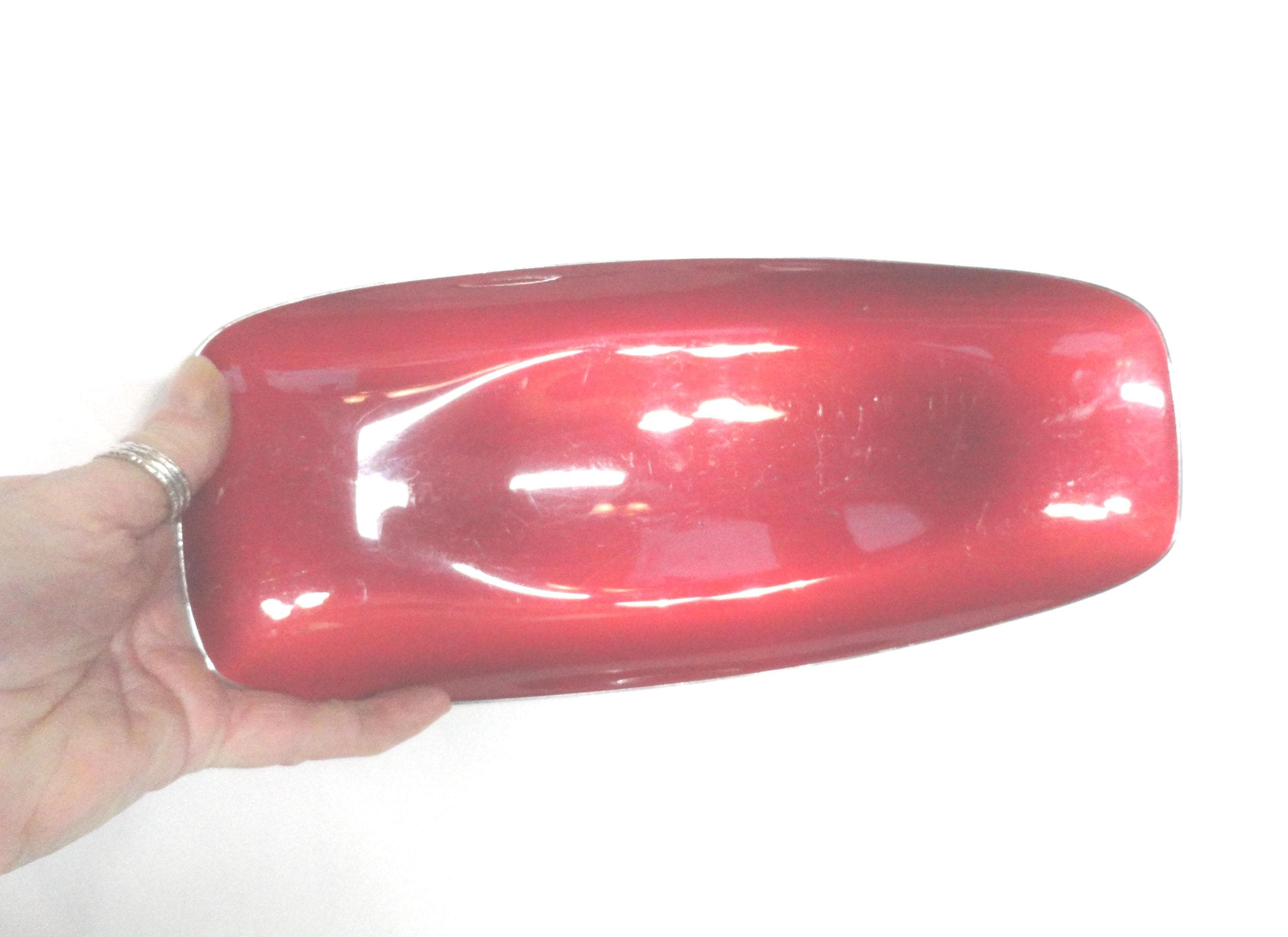Vintage Reed & Barton Red Dish, Long Narrow Tray, 1168 - Etsy