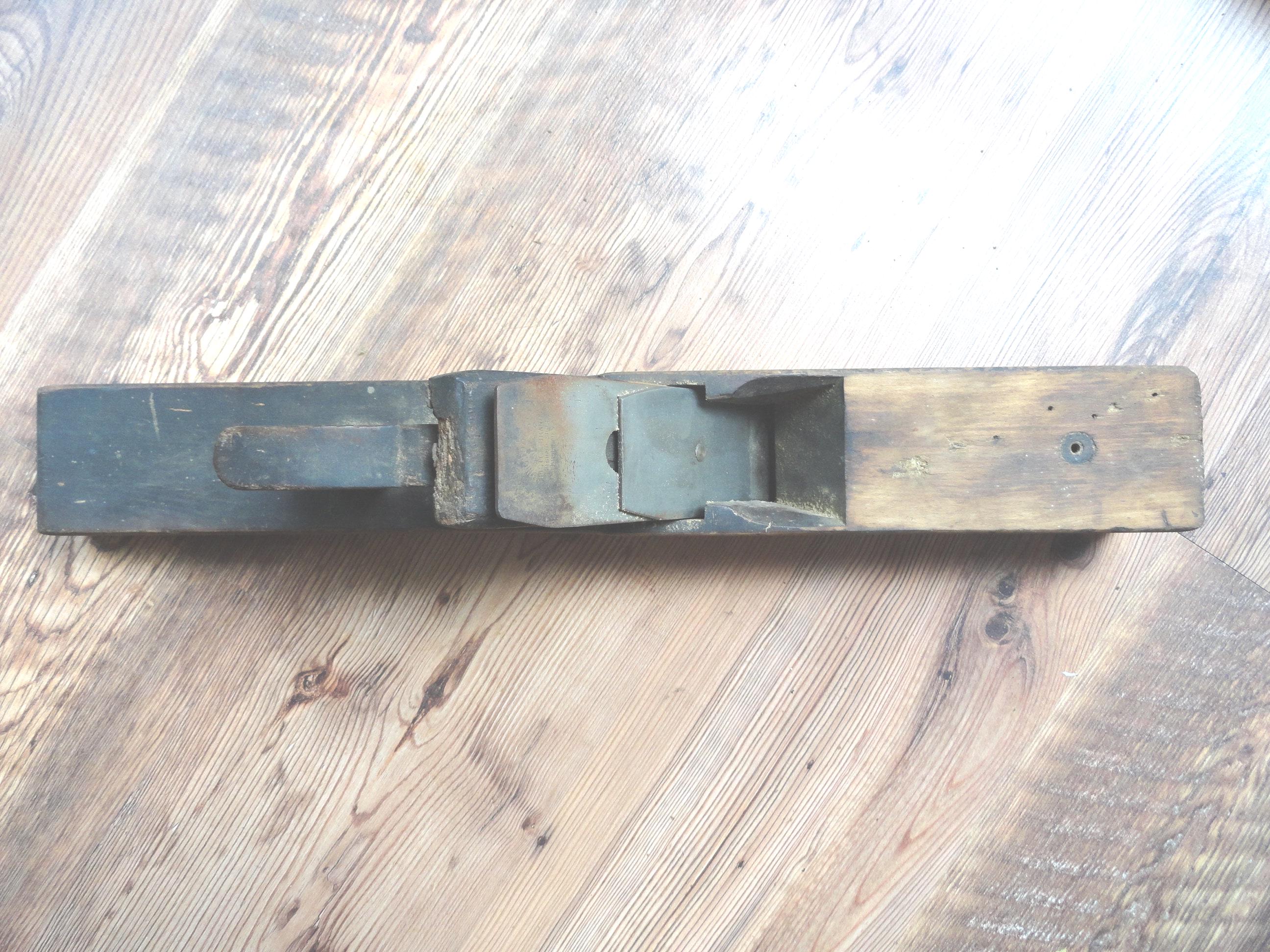【2025年】高評価レビューアイテム特集 Primitive Planer Hand Wooden Large Antique Ohio Co Tool トップス