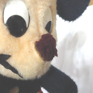 Vintage Mickey Mouse Plushy, Stuffed Toy, California Stuffed Toys, 1972-1974 image 6