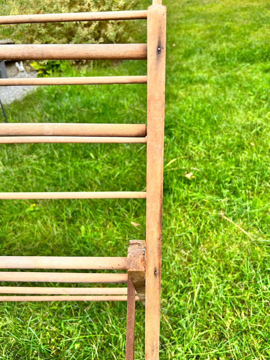 Vintage Wooden Clothes Drying Rack, Large Farmhouse Decor, 1920s-40s - Etsy