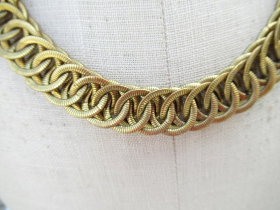 Vintage Women's Chunky Large Linked Chain Necklac… - image 3