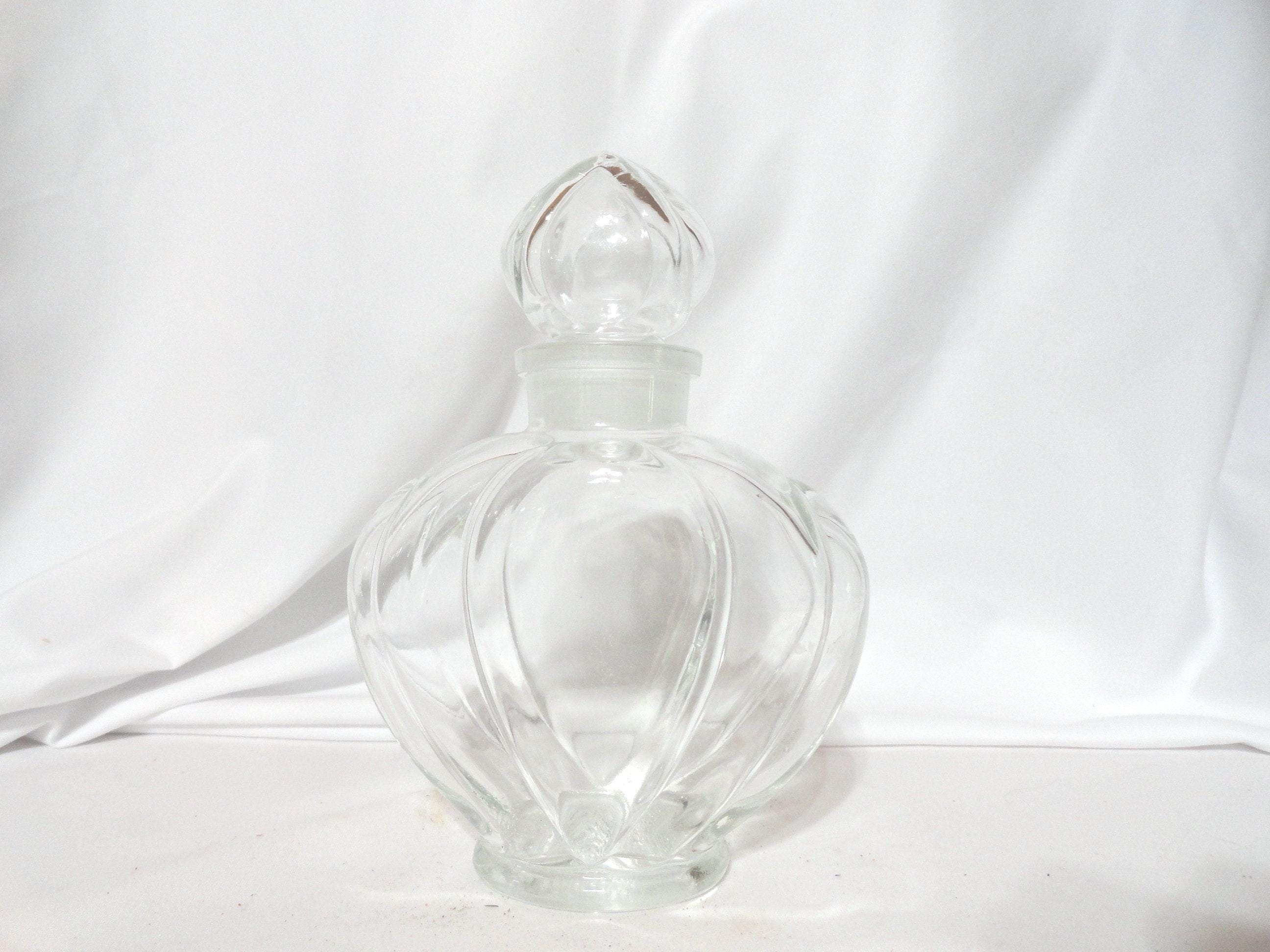 Vintage Avon Glass Perfume Bottle with Stopper, 1940s Vanity Decor