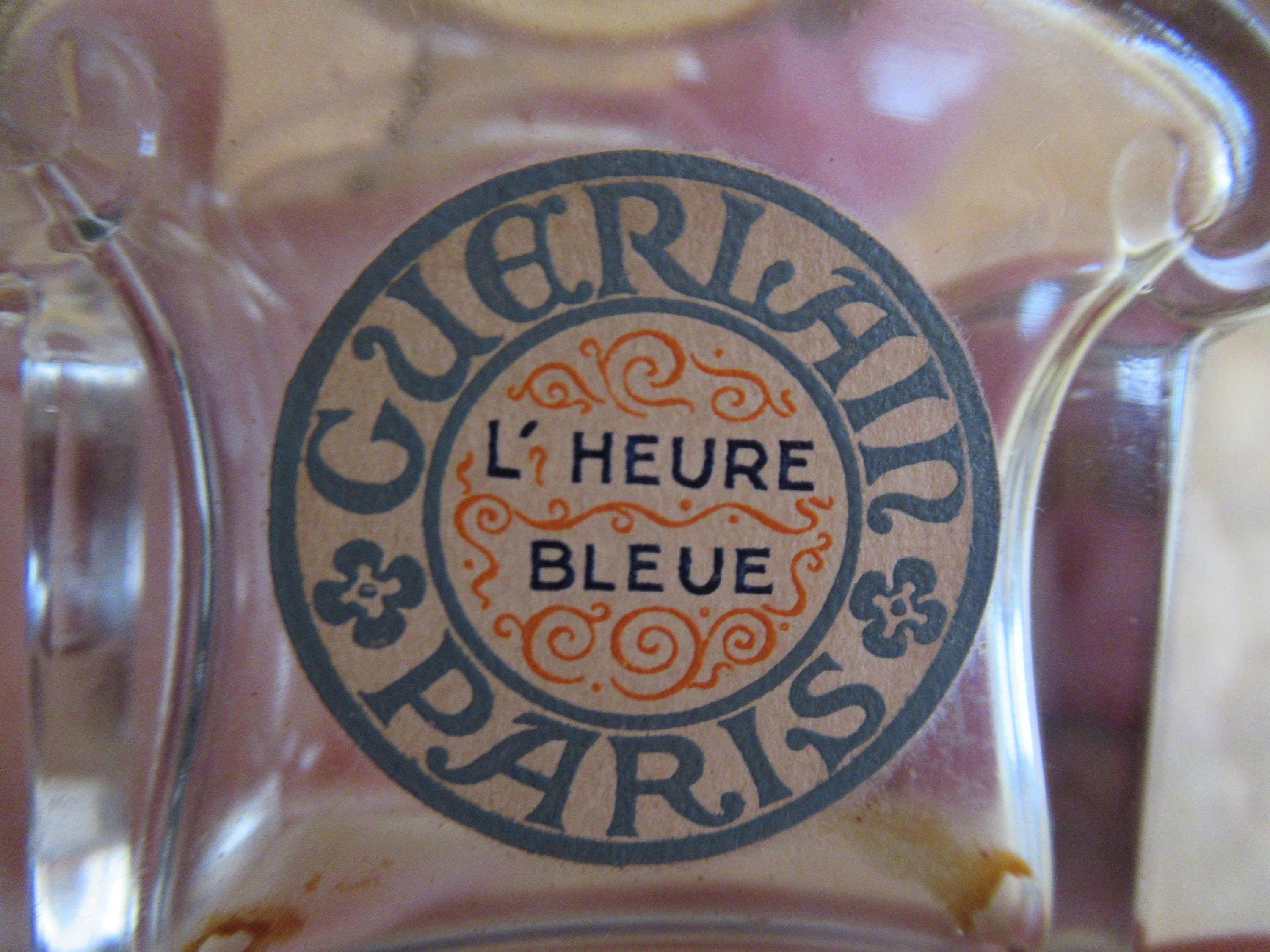 Vintage 1930s 1940s Guerlain Paris L' Heure Bleue Paris 