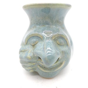 Vintage Aaargh Designs Egg Yolk Separator, Boogerboy Boris, Greenish Blue, 2002