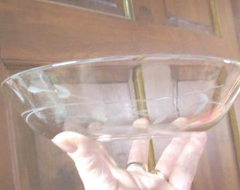 Vintage Princess House Cereal Bowl, Heritage Pattern, Scratchy, 1980s-90s