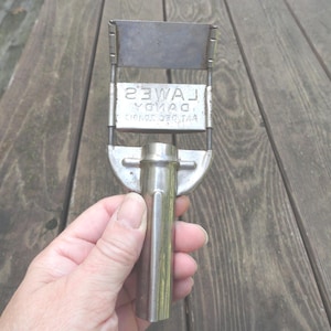 Vintage Lawes Dandy Vegetable Slicer Cheese All Metal Hand Held Handle 1920s to 1940s Apple Corer/Slicer/Cutter Kitchen Utensil Decor Retro