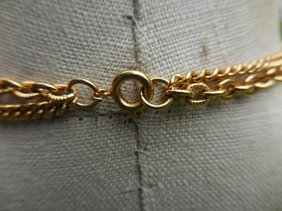 Vintage Women's Vendome Double Chain Necklace Lon… - image 6