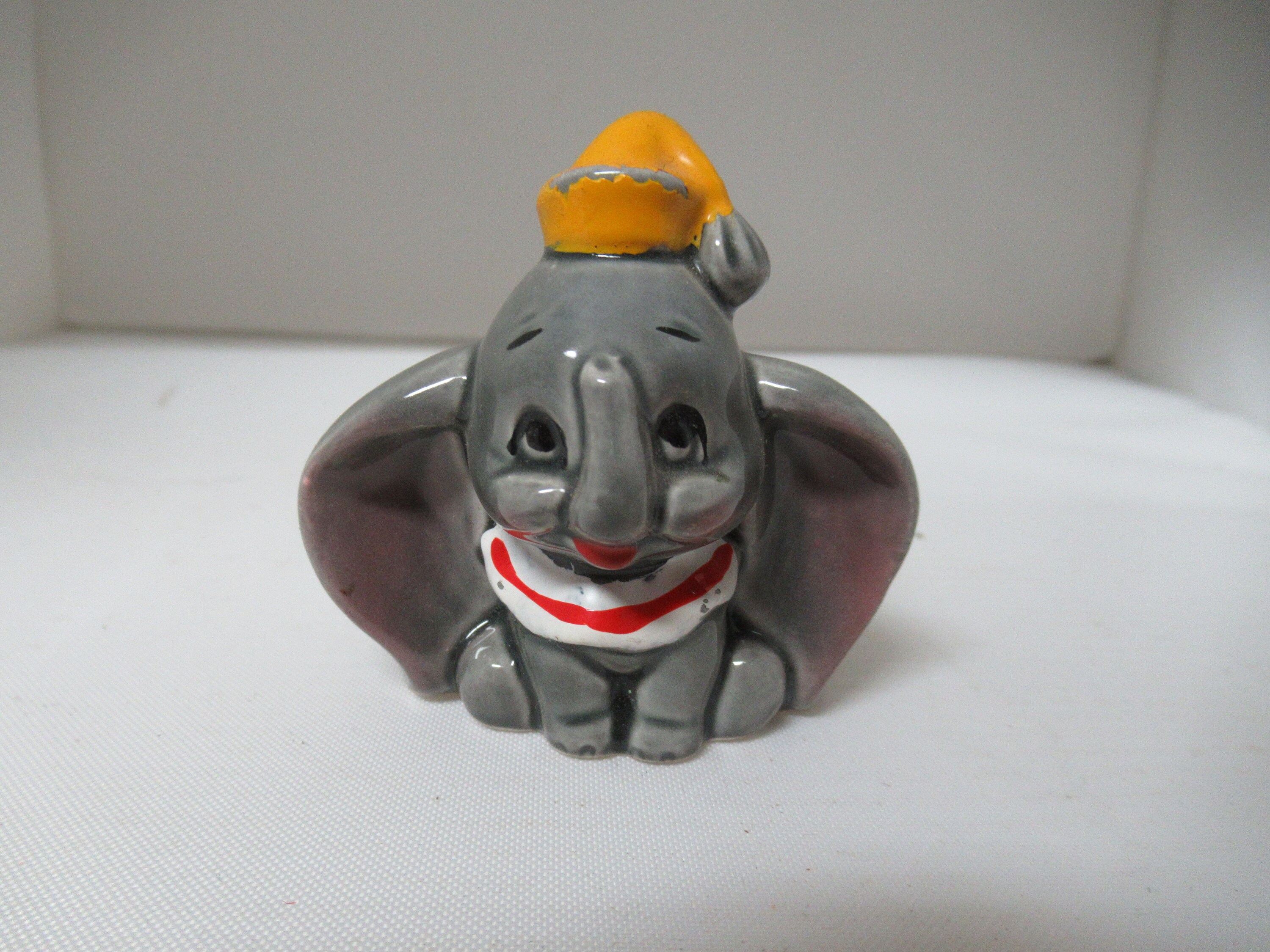 1941 Dumbo Timothy Mouse Ceramic Figurine by Vernon Kilns - ID