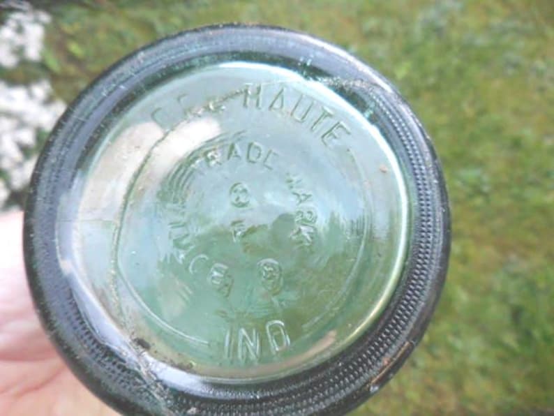 Vintage Light Green Coke Soda Bottle Choice of Different States, Coca Cola, 10 oz., 1960s image 6