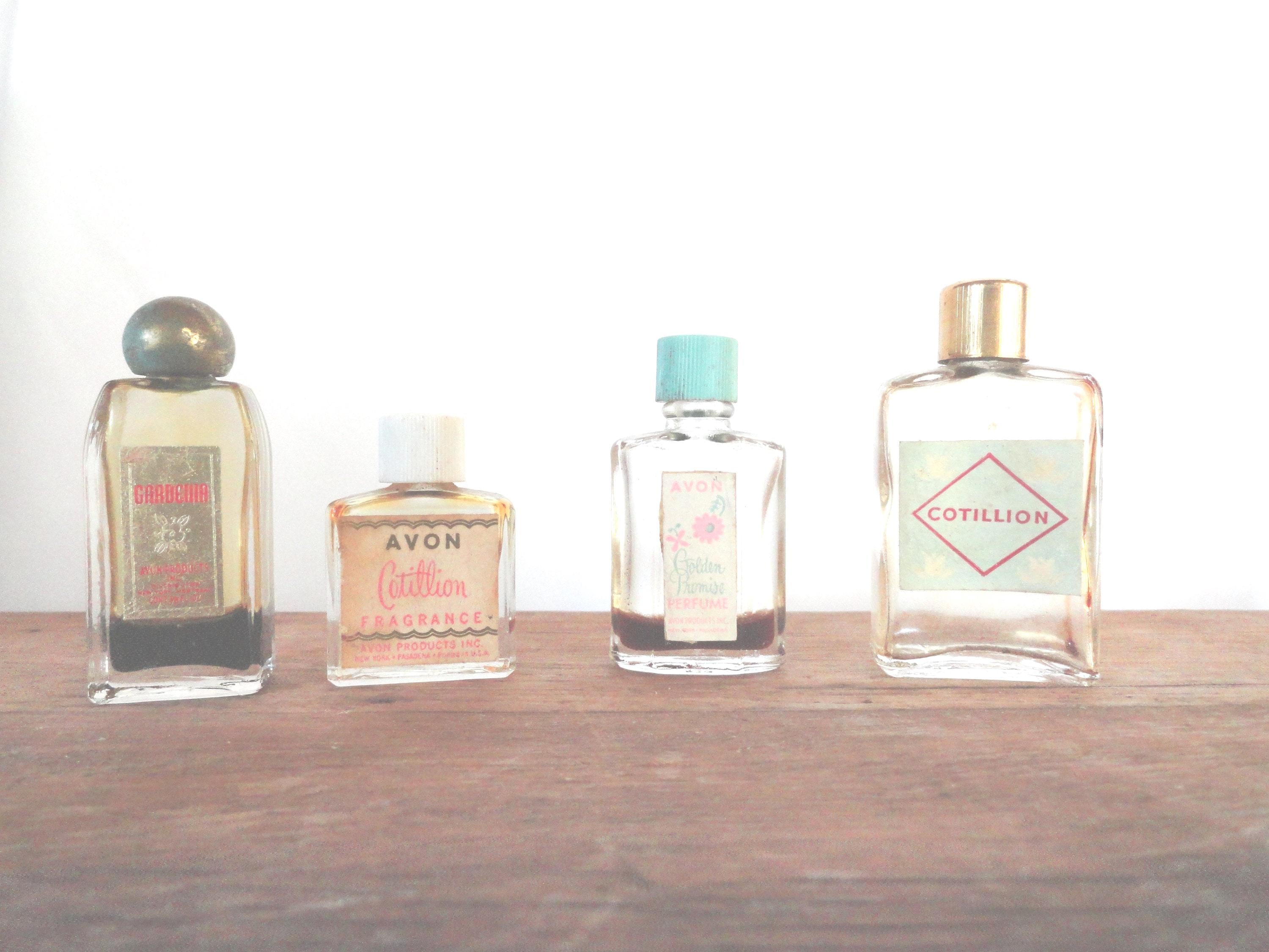 Vintage Avon Miniature Perfume Bottle Choice: Gardenia, Cotillion