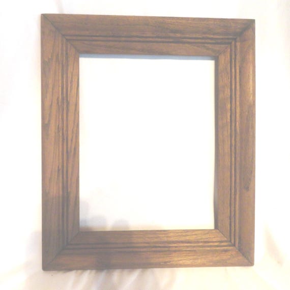 Vintage Oak Wood Picture Frame, Wide, 1960s-70s, No Glass - Etsy