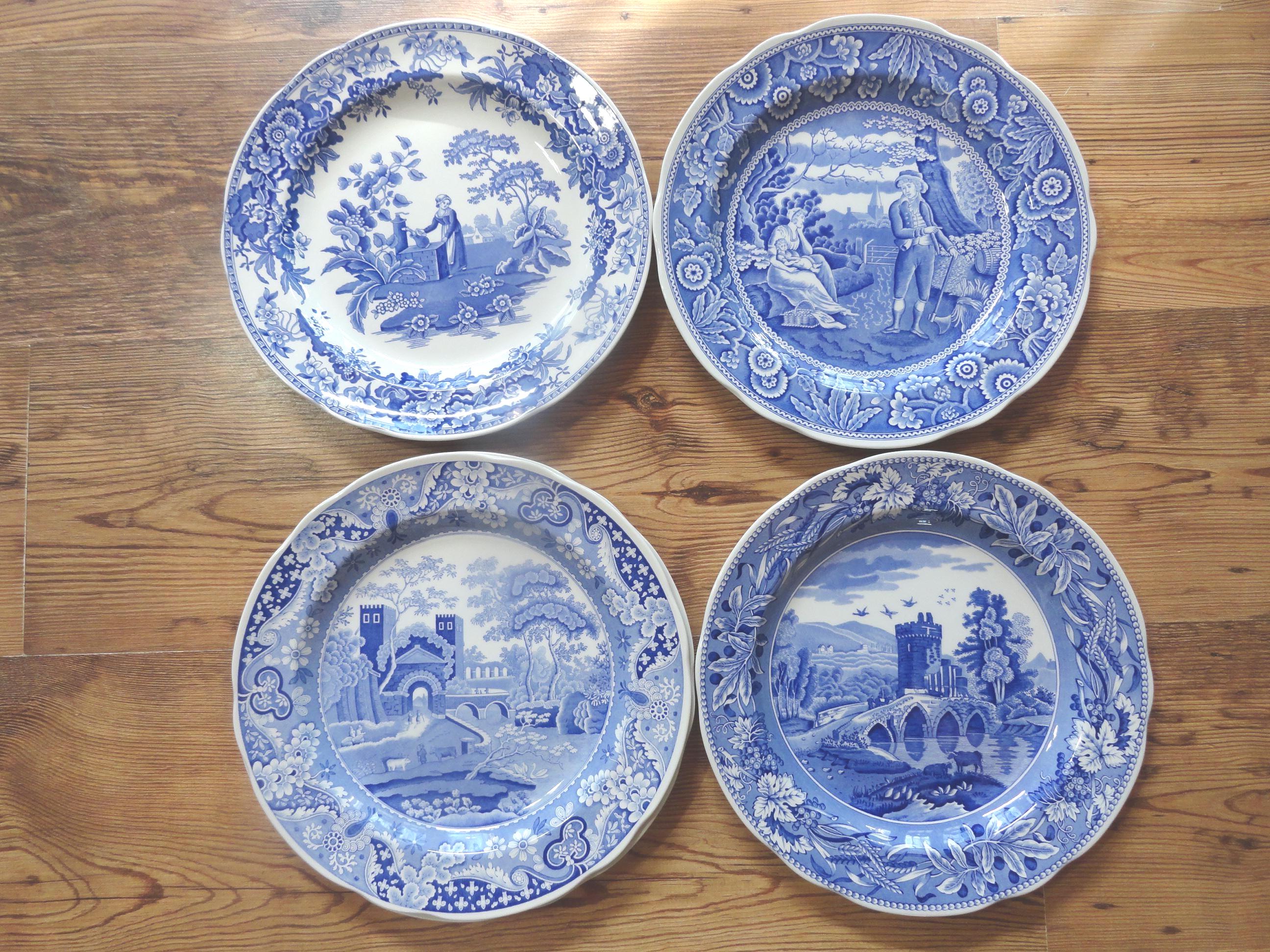 Vintage Spode Blue & White Plate Blue Room Collection Plate Choice