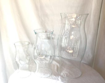 Open Ended Cylindrical Display, Hour Glass Shape, Choice of Size, Centerpiece